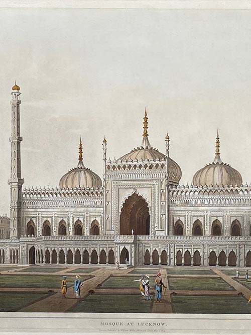 mosque at lucknow