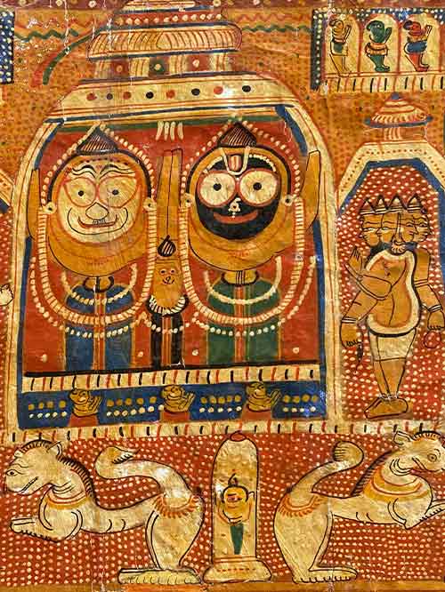 jagannath temple puri painting